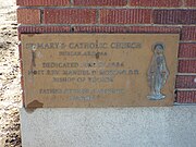 Saint Mary's Catholic Church corner block