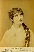 Florence Gillette, actress, dramatist, poet