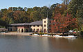 The boathouse, home to Princeton Rowing and the US Olympic rowing team.