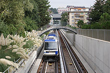 Line M2 near Grancy station