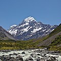 Image 45Aoraki / Mount Cook, as seen from Hooker Valley (from Geography of New Zealand)
