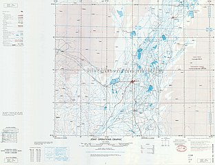 Map including Makit (labeled as MARKIT (MAI-KAI-T'I)) (DMA, 1980)