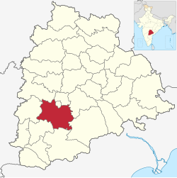 Location in Telangana