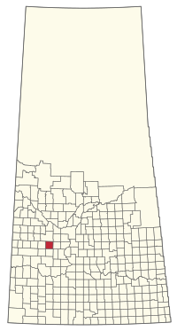 Location of the RM of Marriott No. 317 in Saskatchewan