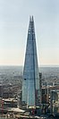 Measuring just over a thousand feet, the Shard is the tallest building in the UK