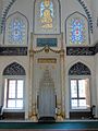 Interior showcasing the mihrab