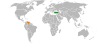 Location map for Turkey and Venezuela.