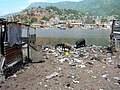 Indiscriminate waste dumping and open defecation (from animals), Shadda, Cap-Haitien, Haiti