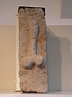 A simple phallic relief from Eboracum (York, UK).