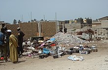 A dusty dump