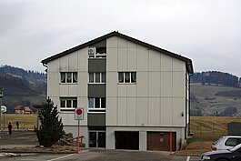 Brünisried village administration building