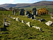 Photograph of a prehistoric burial site