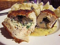 Kotleta po-kyivsky (Kyiv-style chicken)