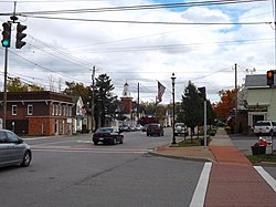 Clarence Hollow, the main district of Clarence