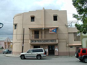 Dockworkers' union building in Playa