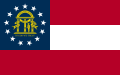 美国佐治亚州州旗
