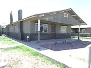 The John Zellinger House was built in 1929 and is located in 191 Willow St. Listed as Historic by the Historic District Advisory Commission.