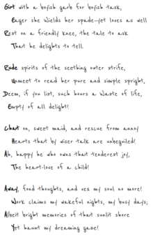 A Double Acrostic by Lewis Carroll