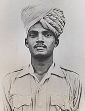 Naik Yeshwant Ghadge was awarded a Victoria Cross posthumously for heroic actions in Upper Tiber Valley, Italy, on 10 July 1944