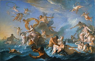 The Abduction of Europa, 1727