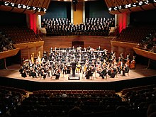 Orpheus Choir of Wellington performing with Orchestra Wellington, August 2017