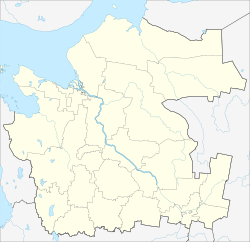 Novinki is located in Arkhangelsk Oblast