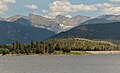 West aspect of Mt. Toll centered, viewed from Lake Granby