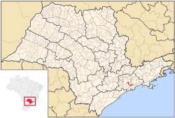 Location in São Paulo