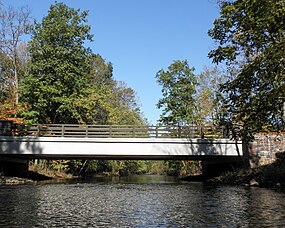 Stone House Bridge Road over the Passaic River, connecting Millington in Morris County to Bernards Township in Somerset County