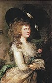Portrait of Georgiana, Duchess of Devonshire, (1787), Chatsworth House