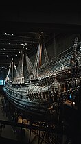 The Swedish warship Vasa.