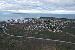 Aerial view of Þorlákshöfn
