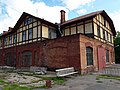 Former Tsar Nicholas II Car Garages, Pushkin, Saint Petersburg in July 2017