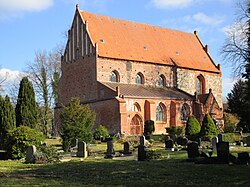 Medieval village church in Behrenhoff