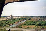 Start of the canal in Leipzig