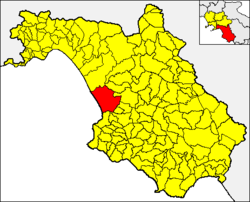 Capaccio Paestum within the Province of Salerno