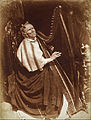 Patrick Byrne, about 1794 - 1863. Irish Harpist (1845)