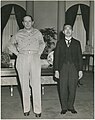 Image 25General Douglas MacArthur and Emperor of Japan, Hirohito, at their first meeting, September 1945 (from History of Japan)