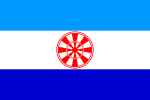 埃文基自治区区旗（英语：Flag of Evenk Autonomous Okrug） （1995年3月23日–2007年1月1日）