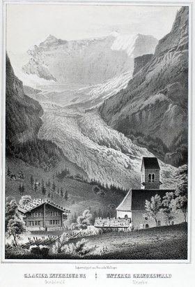 The Grindelwald glacier