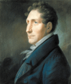 Pastel of Friedrich Kuhlau, 1828