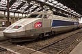 停靠的TGV列车