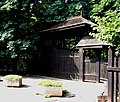 The main eastern gate to the gardens