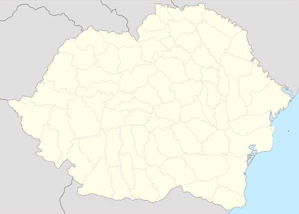 1921–22 Divizia A is located in Greater Romania