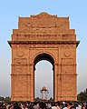 The India Gate is one of the most famous monuments in Delhi. Built-in the memory of more than 90,000 Indian soldiers who died during the Afghan Wars and World War I.