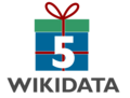 Wikidata's 5th birthday (PNG)