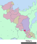 长冈京市在京都府的位置