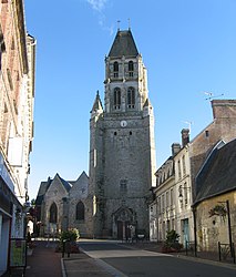 The church in Orbec