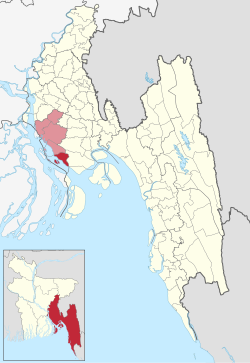 Location of Ramgati