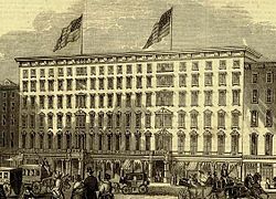 St Nicholas Hotel in 1853